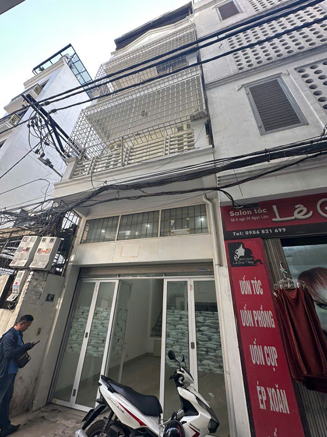 Bán nhà số 6B Ngõ 24 Phố Ngọc Lâm,diện tích 58m2, Quận Long Biên